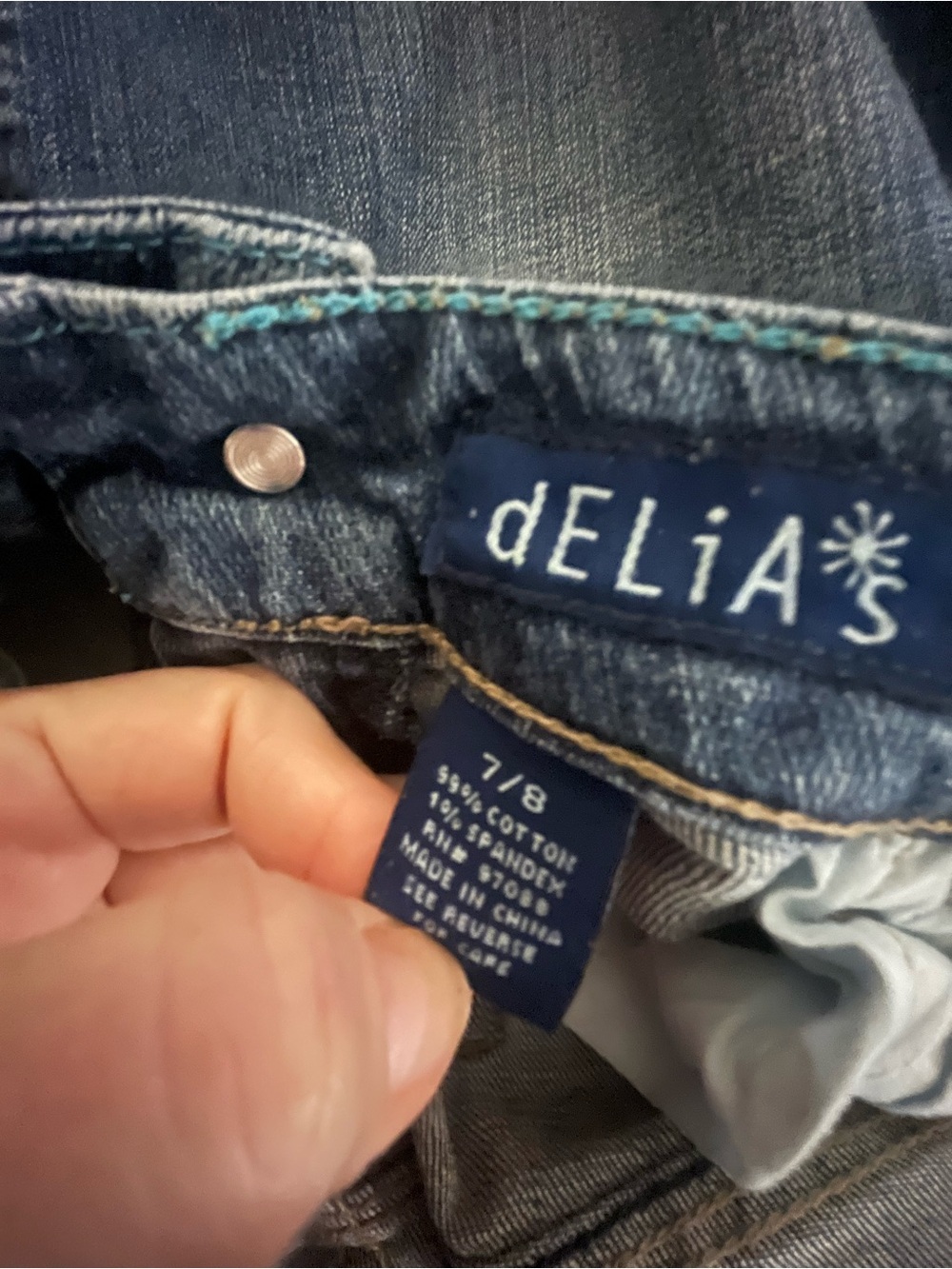 Delia’s Bailey Denim Shorts 7/8 - Picture 5 of 5